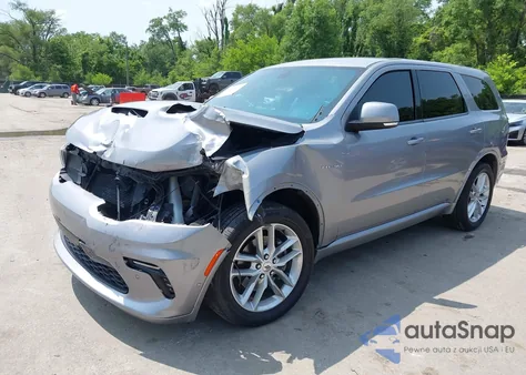 2021 Dodge Durango R/T Awd из США, поврежденный, VIN 1C4SDJCTXMC544387